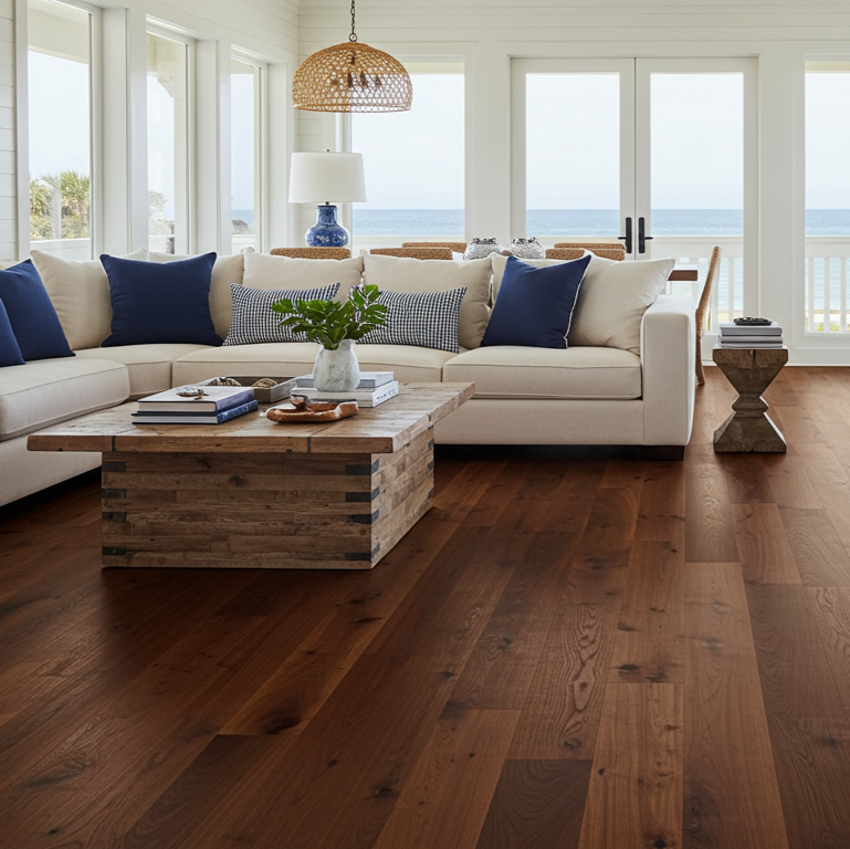 Wide Plank Hardwood Flooring - Engineered and Solid - Beam & Baron