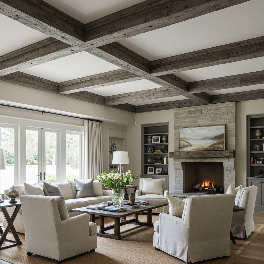 Grey_Hand_Hewn_Reclaimed_Solid_Beam_Stone_Fireplace