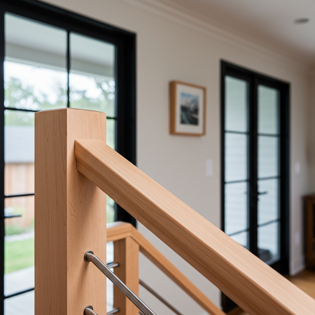 Maple_Hand_Rail_Light_Post