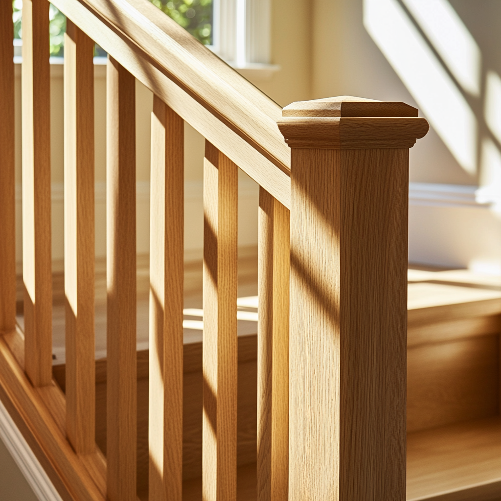 Maple_Hand_Rail_Shadow_Post