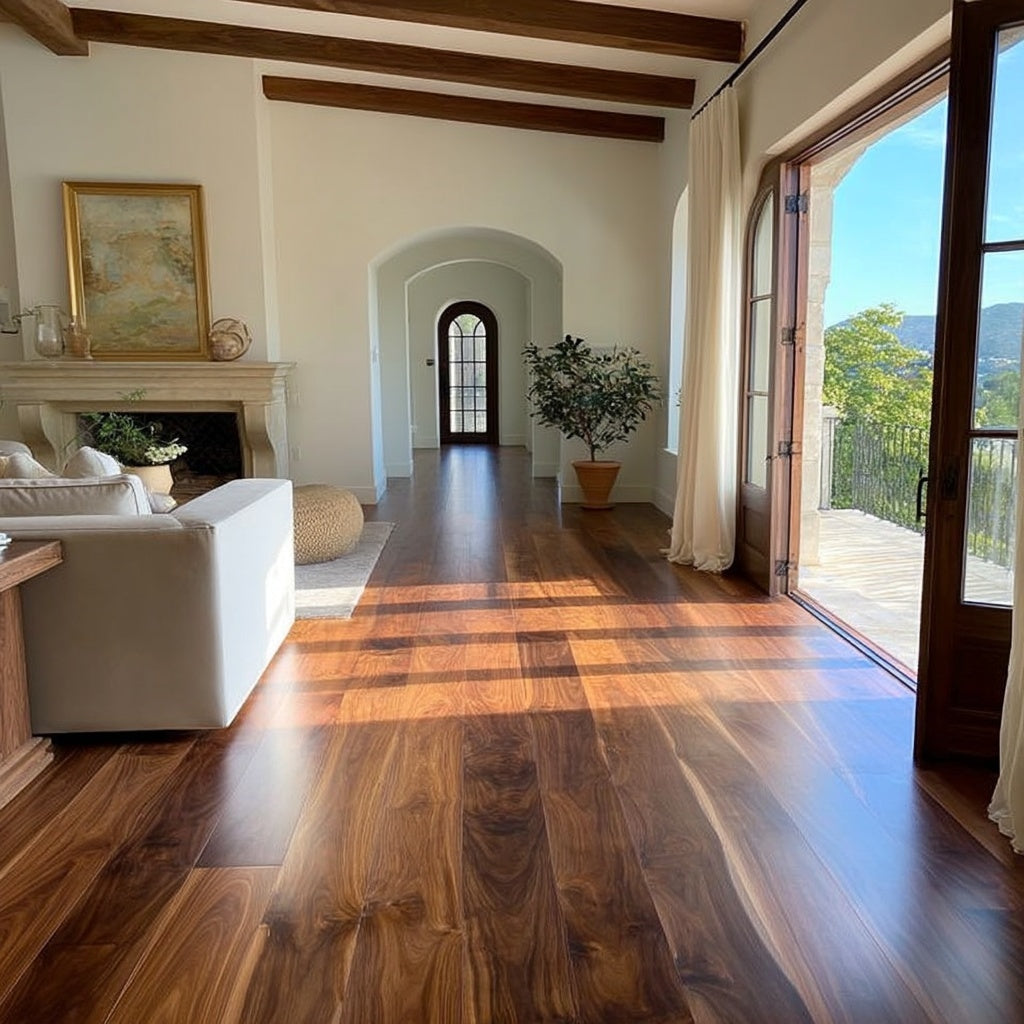 Walnut Wide Plank Flooring