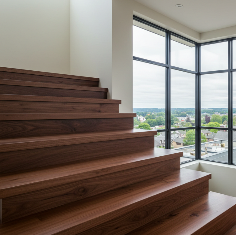 Walnut_Stair_Tread_Wide_Angle_Windows
