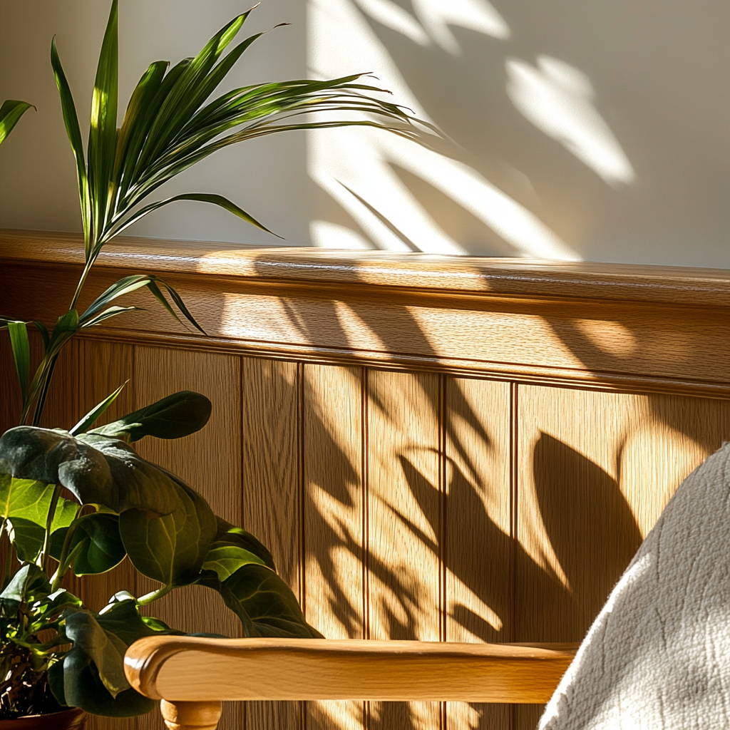 White_Oak_Chair_Rail_Moulding_Plant_Shadow