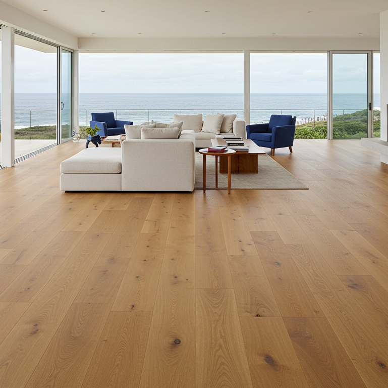 White Oak Wide Plank Flooring