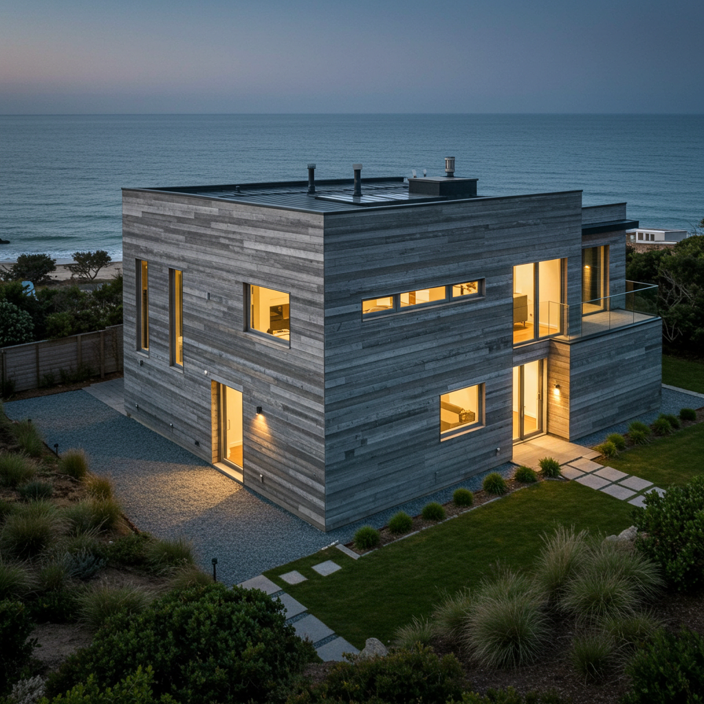 The Wagner Weathered Grey Softwood Siding