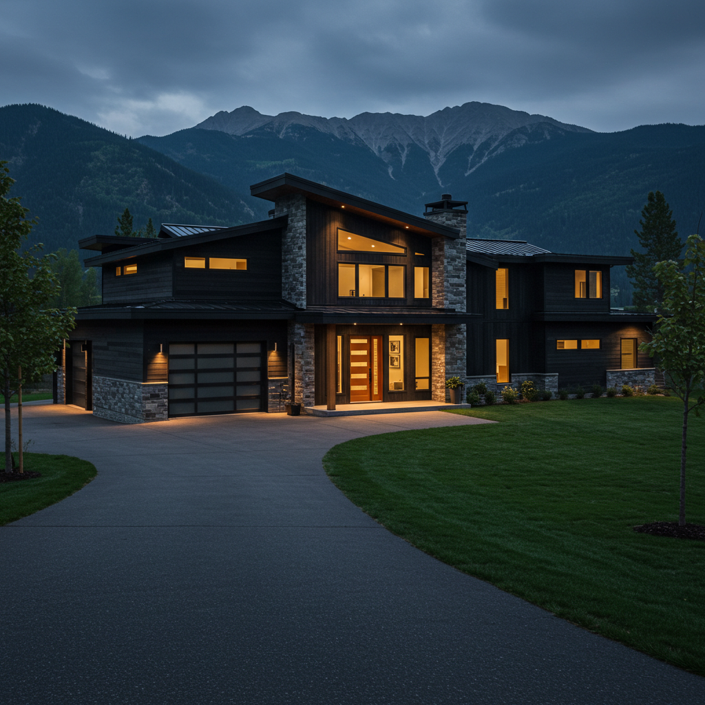 The Bradford Black Reclaimed Hemlock Siding