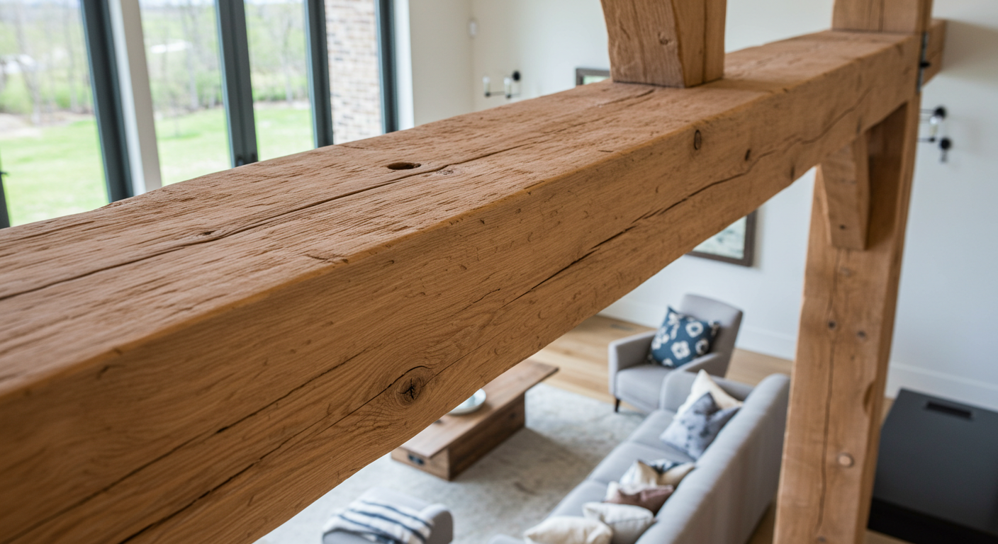 The Goff Reclaimed Resawn Barn Beam