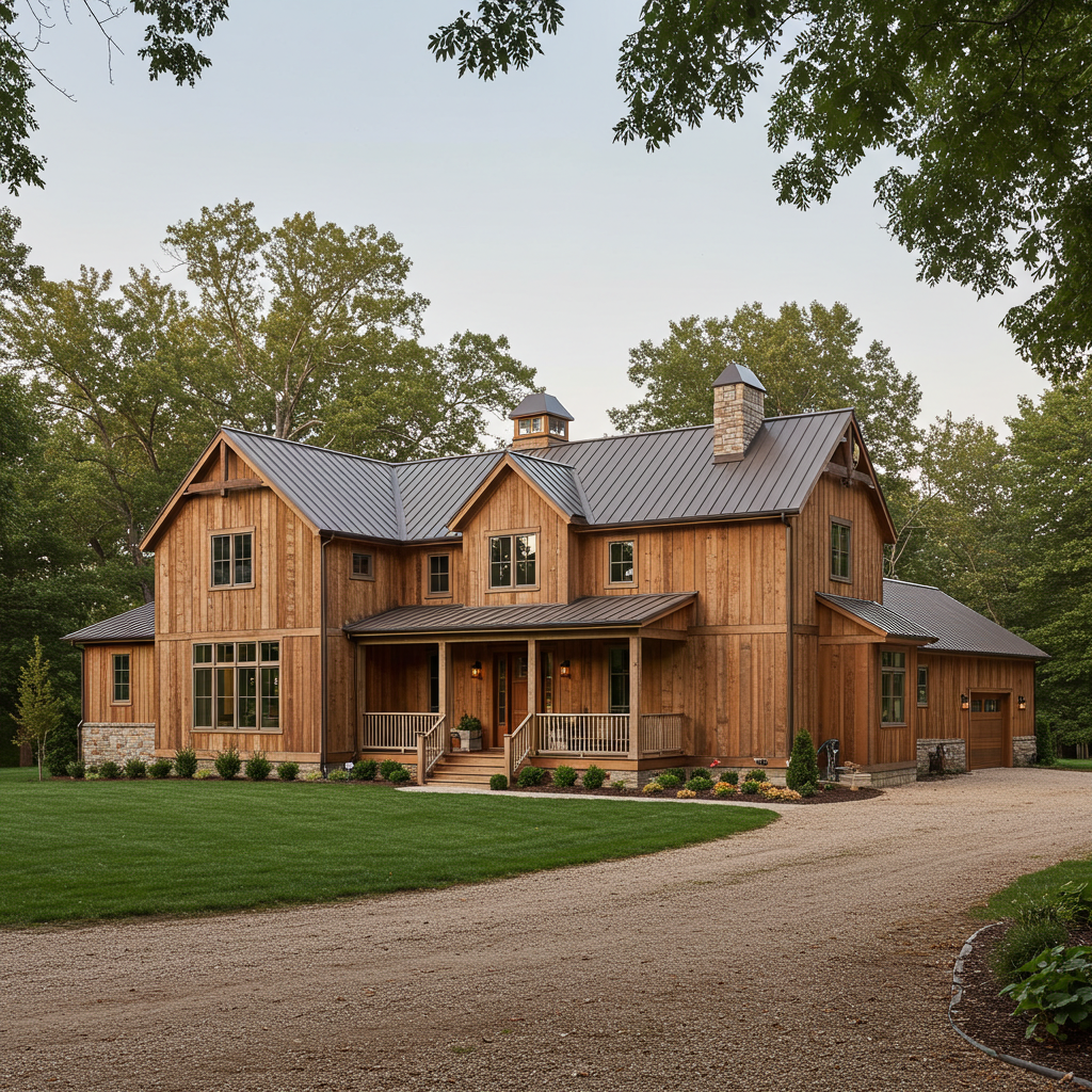 Merriman Light Brown Reclaimed Barnwood Siding
