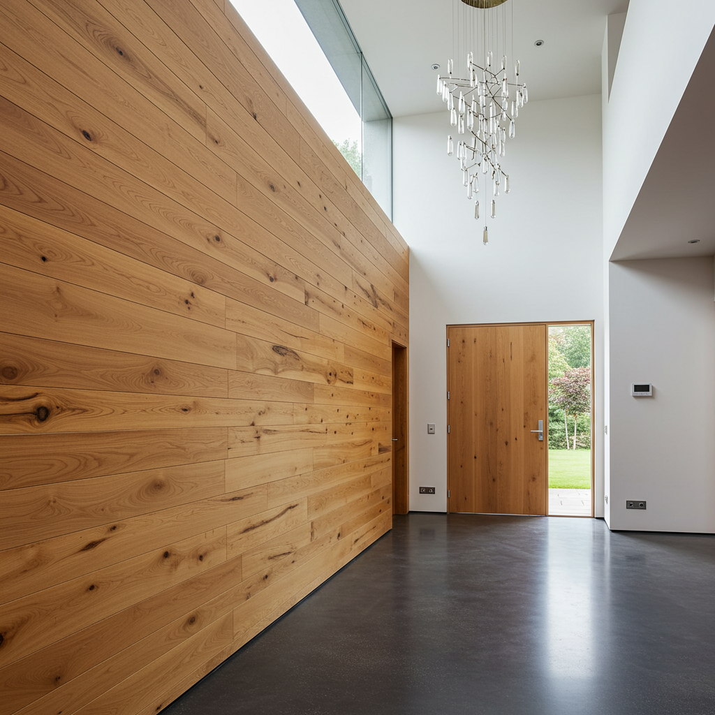 White Oak Wall Paneling