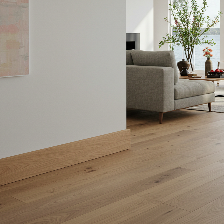 White Oak Baseboard Moulding