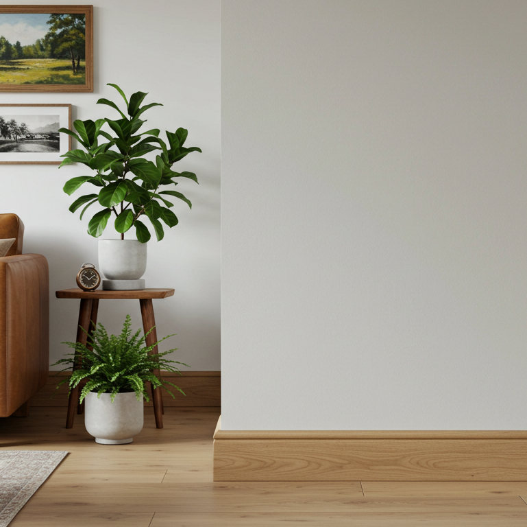 White Oak Baseboard Moulding