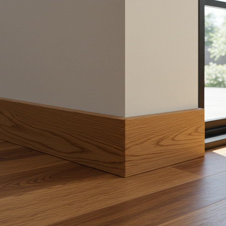 White Oak Baseboard Moulding