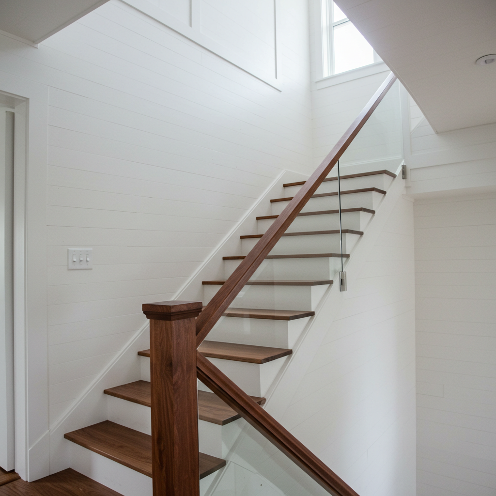 Walnut Stair Tread