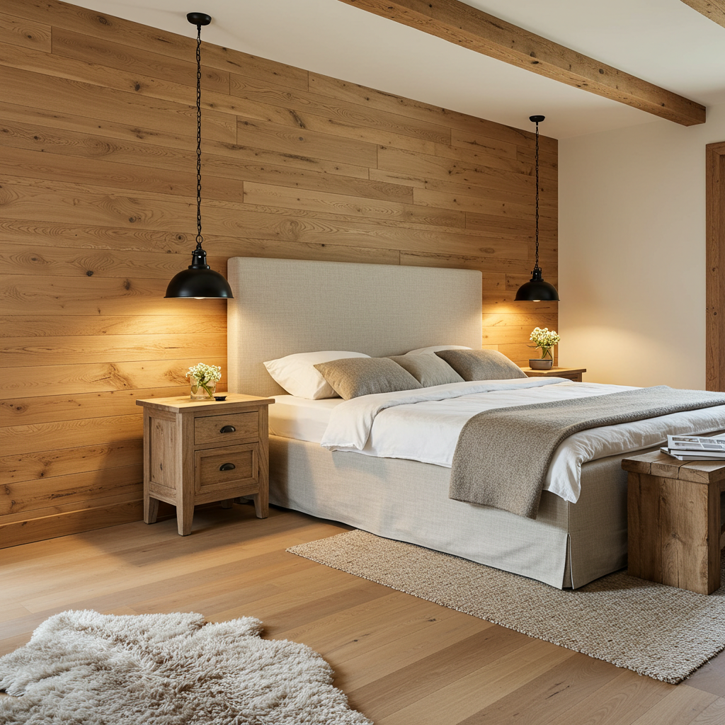 White Oak Wall Paneling