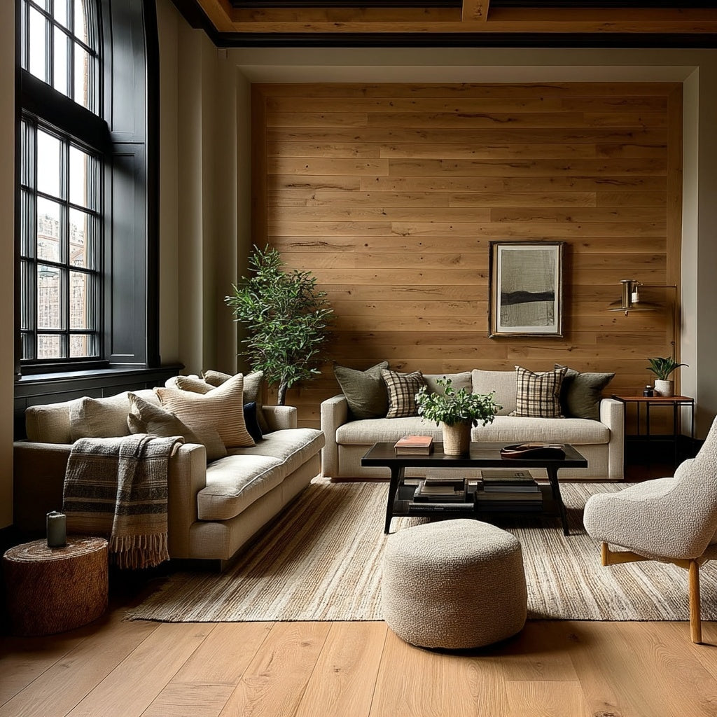 Hardwood Wall Paneling