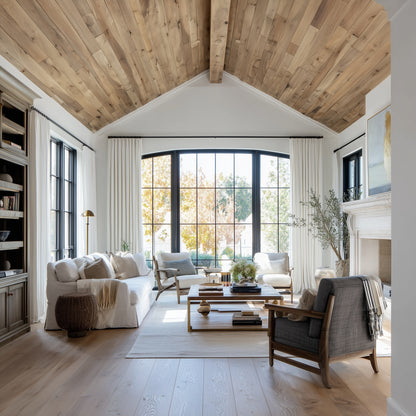 Whitewashed White Oak Wide Plank Flooring