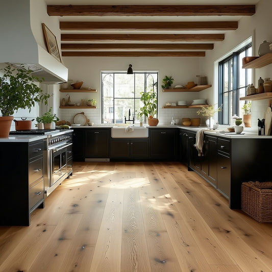 White Oak Wide Plank Flooring