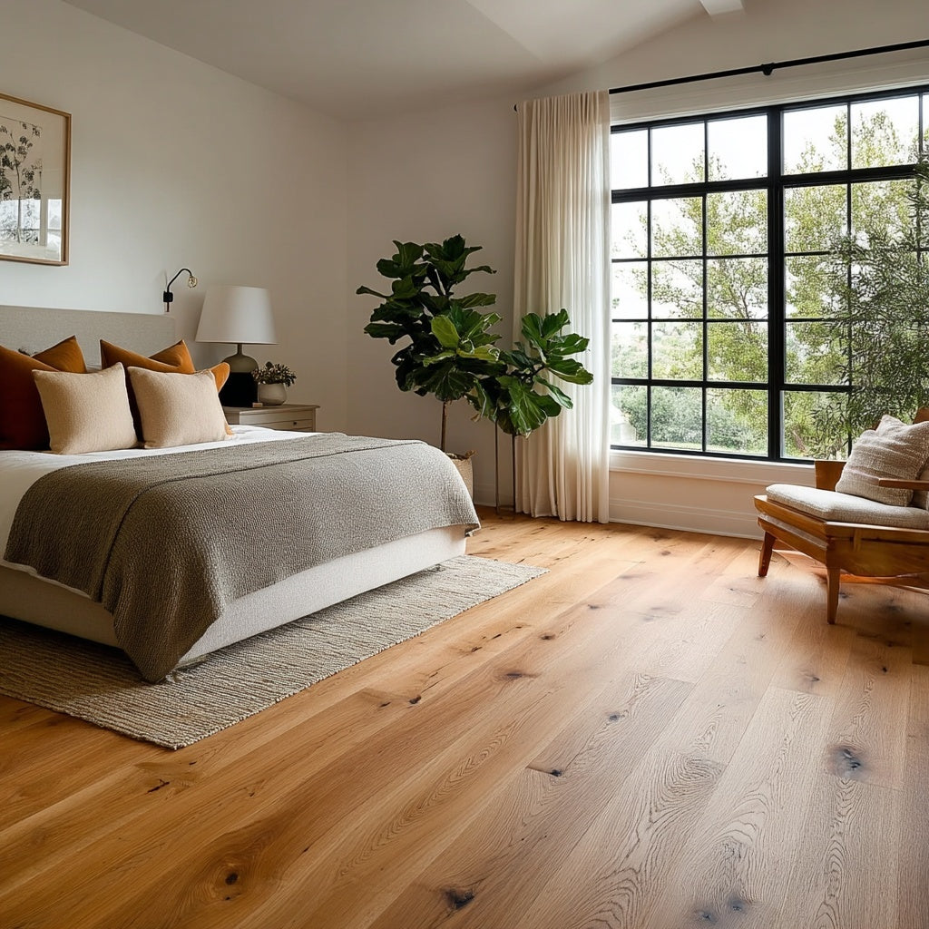 White Oak Wide Plank Flooring