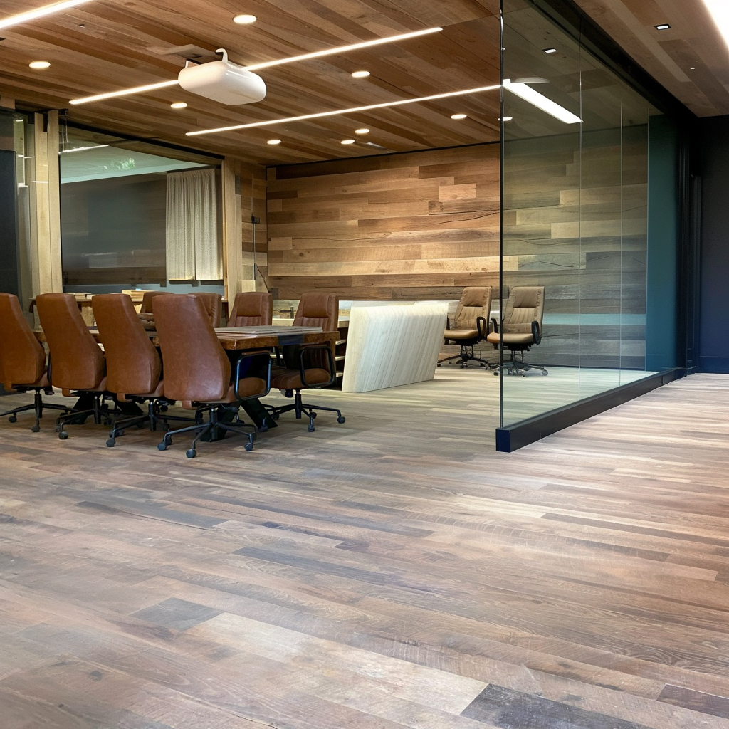 Antique_American_Oak_Flooring_Conference_Room