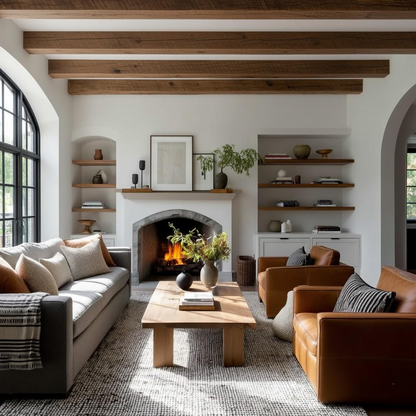 The Fox Circle Sawn Pine Box Beam