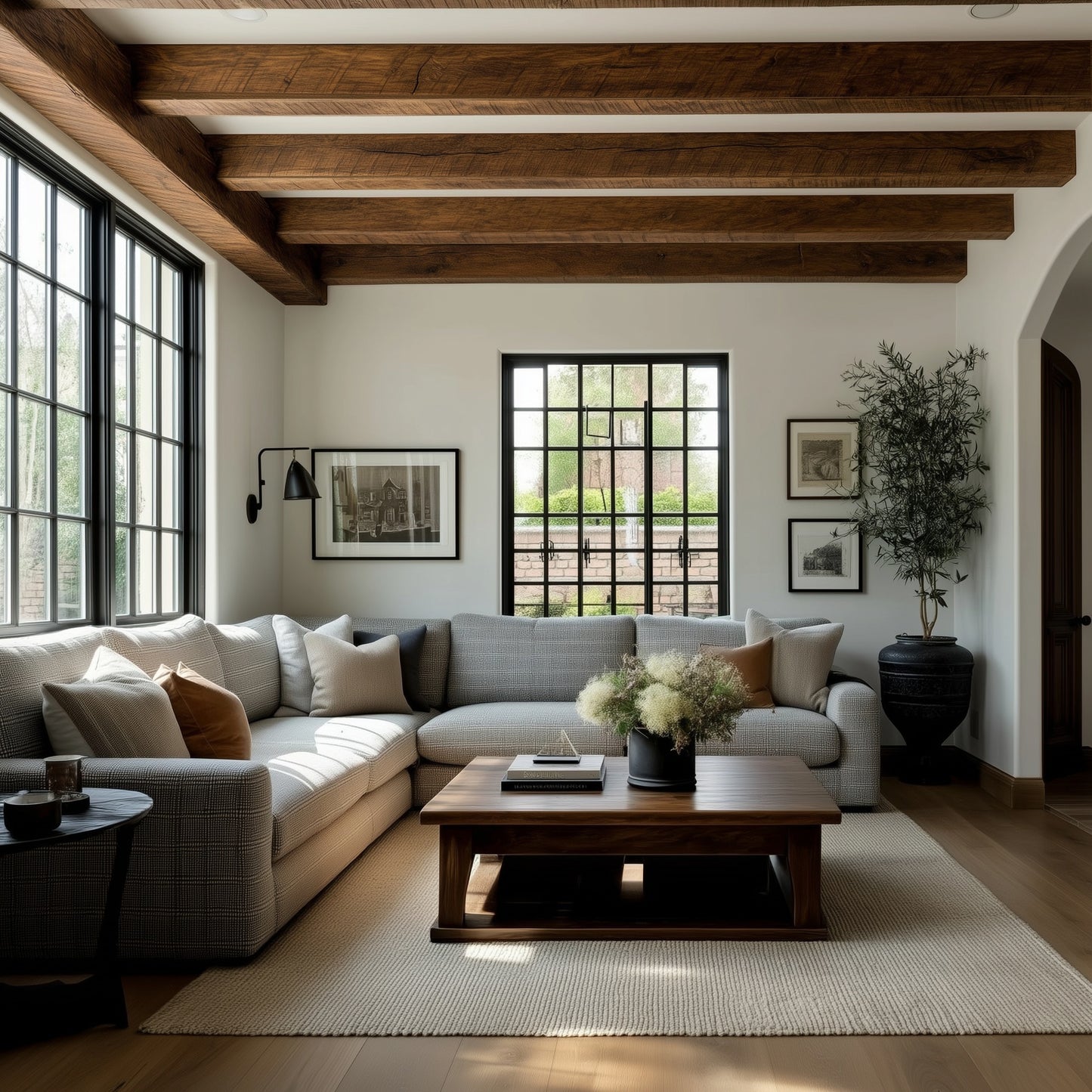 The Fox Circle Sawn Pine Box Beam