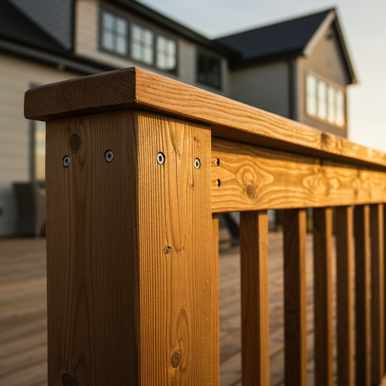 Black_Locust_Deck_Post_Low_Angle
