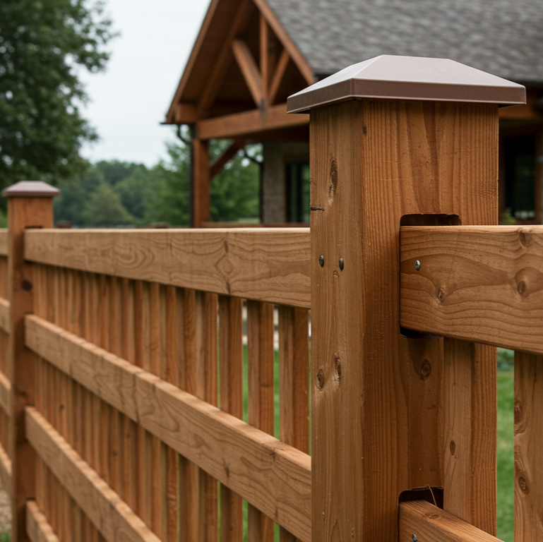Black_Locust_Fence_Post_Angle_Low_Post
