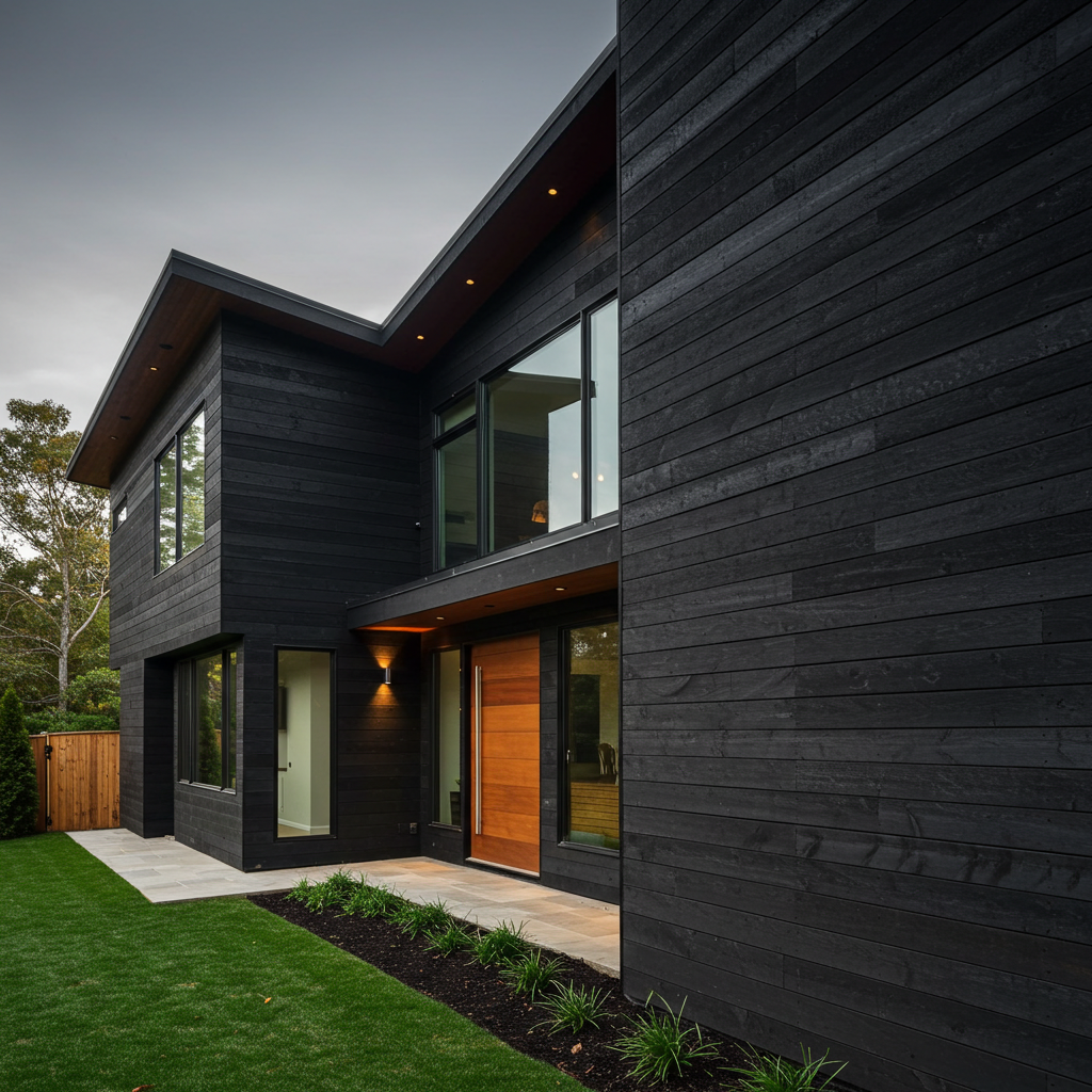 Black_Reclaimed_Hemlock_Siding_Modern_Grey_Sky