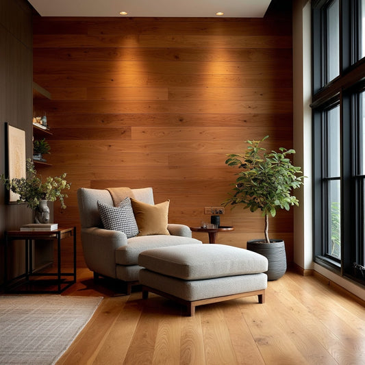 Cherry Wall Paneling