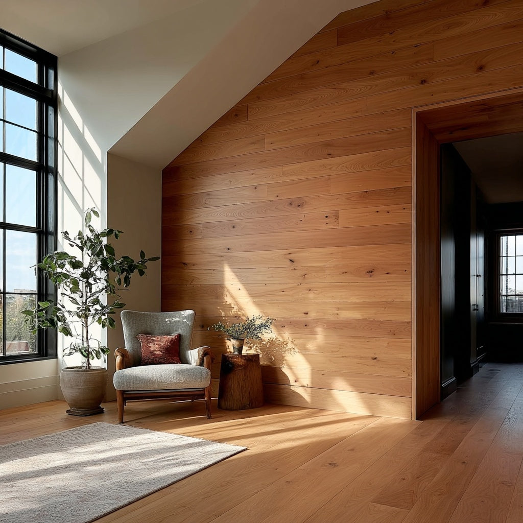 Cherry Wall Paneling