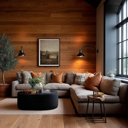 Cherry Wall Paneling