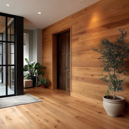 Cherry Wall Paneling