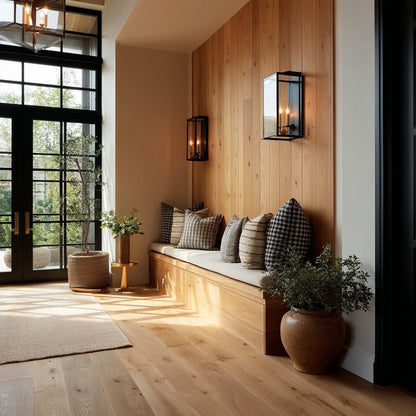 Cherry Wall Paneling