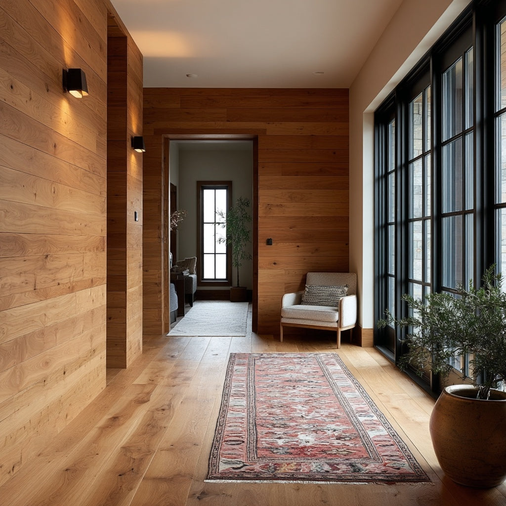 Cherry Wall Paneling