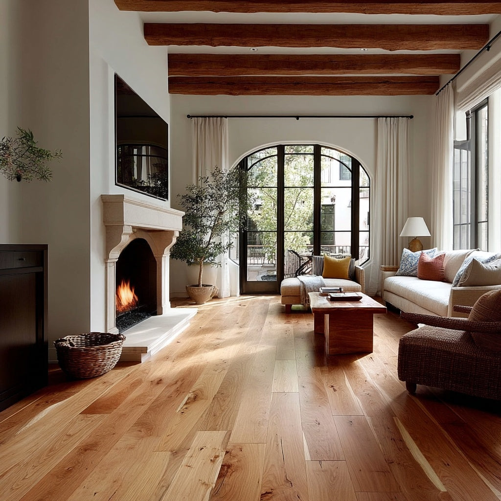 Cherry Wide Plank Flooring
