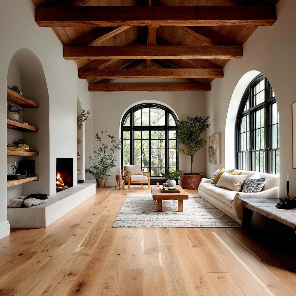 Cherry Wide Plank Flooring
