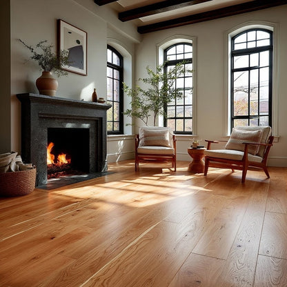 Cherry Wide Plank Flooring