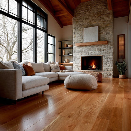Cherry Wide Plank Flooring