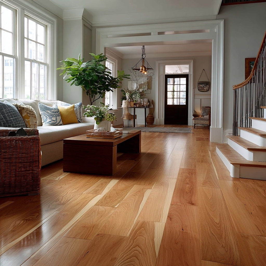 Cherry Wide Plank Flooring