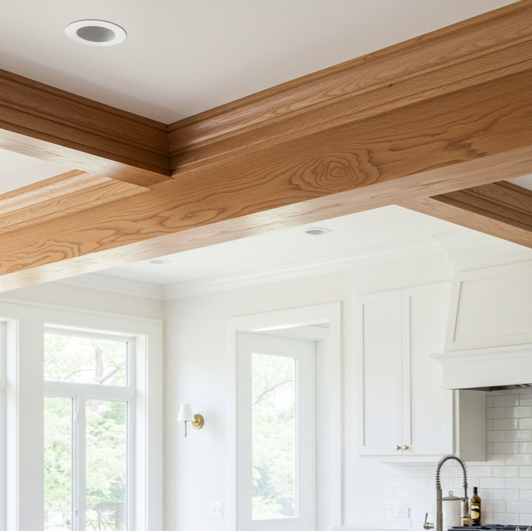 Cherry_Crown_Moulding_Ceiling_Beam_Close_Up