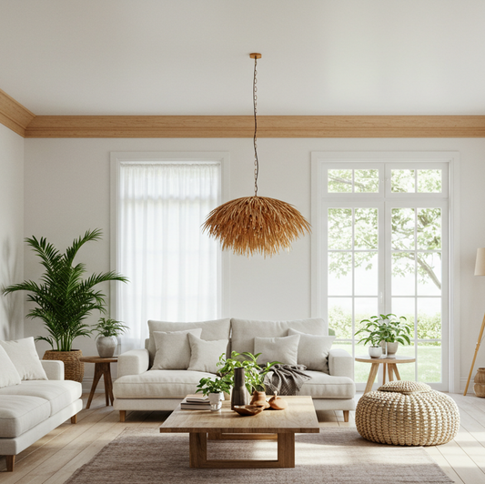 Cherry_Crown_Moulding_Contemporary_Living_Room