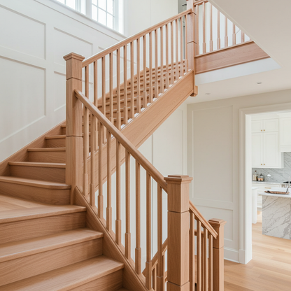 Cherry_Hand_Rail_Wide_Staircase