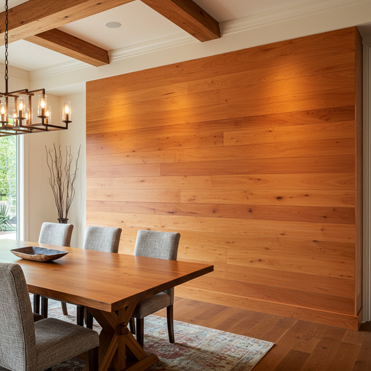 Cherry_Wall_Paneling_Dining_Room_Accent_Wall
