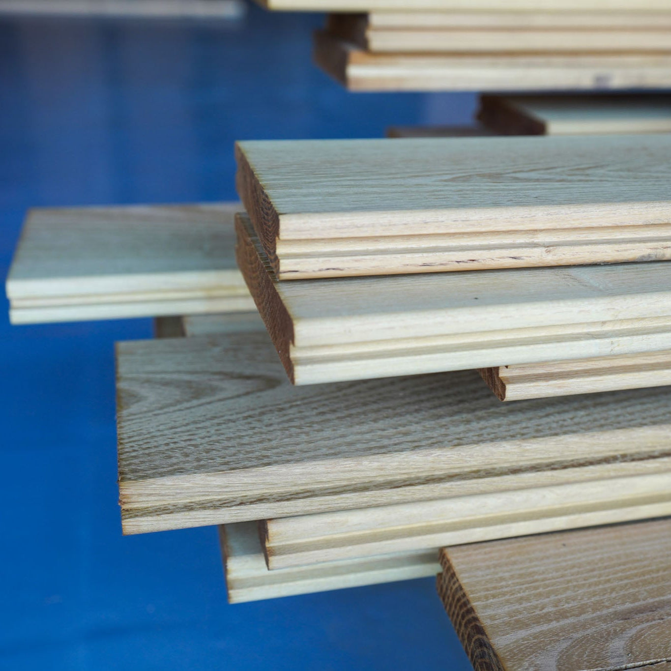 Black Locust Wide Plank Decking