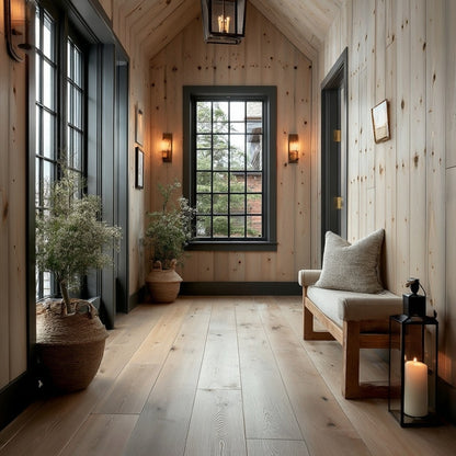 The Dusty Weathered Softwood Wall Paneling