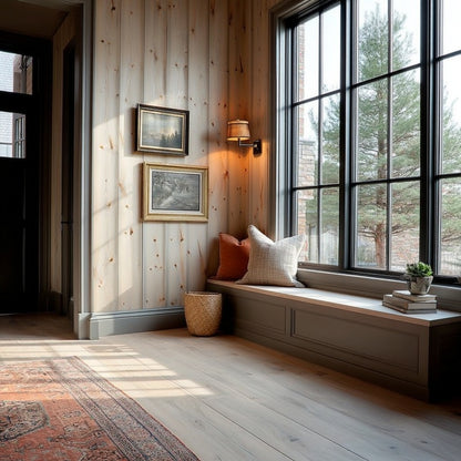 The Dusty Weathered Softwood Wall Paneling