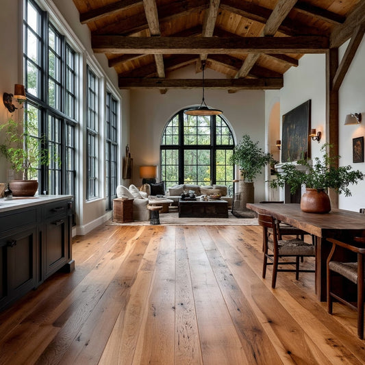 Hickory Wide Plank Flooring