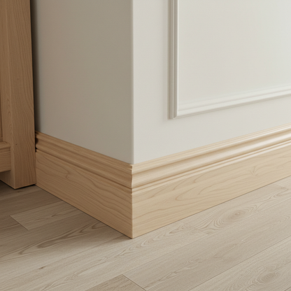Maple_Baseboard_Moulding_Close_Corner
