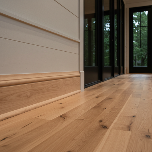 Maple_Baseboard_Moulding_Hallway