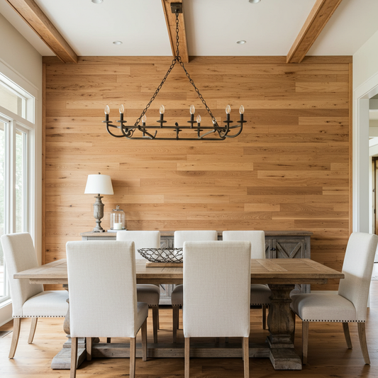 Maple_Wall_Paneling_Dining_Room_Accent_Wall